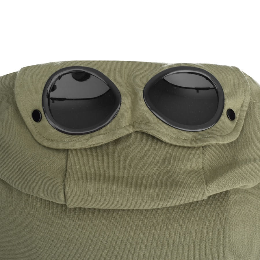 Alternative Image for ProductCP Company Full Zip Goggle Hoodie Green3